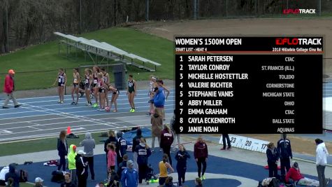 Women’s 1500m Open, Heat 4