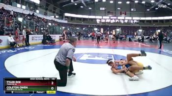 145 lbs Cons. Semi - Tyler Roe, Tioga Sr HS vs Coleton Owen, Horseheads Sr HS