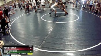 105 lbs Quarterfinal - Joseph Moreno, Hawkeye WC vs Ronan Murray, Dark Horse Wrestling Club