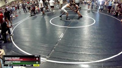 105 lbs Quarterfinal - Joseph Moreno, Hawkeye WC vs Ronan Murray, Dark Horse Wrestling Club