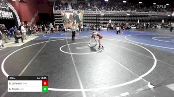 88 lbs Consolation - Bentley Johnson, Green River Grapplers vs Anson Taylor, Circle WC