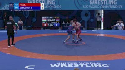 63 kg 1/8 Final - Levente Fige, Hunary vs Aleks Margaryan, Armenia