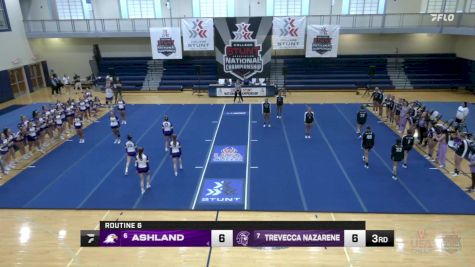 STUNT - Ashland (#6) vs Trevecca Nazarene (#7), Ashland (#6) vs Trevecca Nazarene (#7) vs. - D2 Day 1