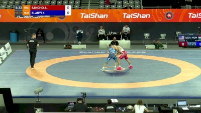 72 kg Rd Of 16 - Alejandro Sancho, USA vs Krisztofer Klanyi, HUN