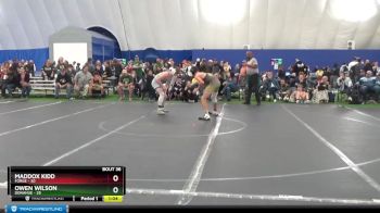 120 lbs Round 8 (10 Team) - Owen Wilson, Donahue vs Maddox Kidd, Forge