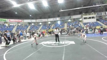 69 lbs Quarterfinal - Liam Wright, Bear Cave WC vs Gunnar Small, Evanston Elite