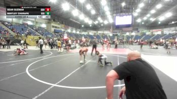 74 lbs Consi Of 4 - Sean Guzman, Denver West Cowboys Wrestling vs Bentley Churape, Ridge WC