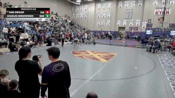 138 lbs Cons. Round 2 - Sam Ziegler, Clarksville High School vs Charles Mierzwinski, Waukesha West