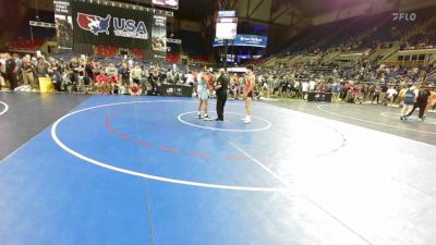 170 lbs Cons 16 #2 - Bryce Falk, Wisconsin vs Austyn Adams, Ohio