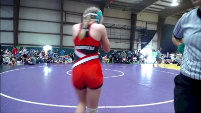 120 lbs Round 2 - Camilla Hathaway, South Hills Wrestling Academy vs Avery Capps, Relentless Wrestling