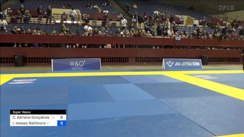 Carlos Adriano Gonçalves Pinto vs Ijah Iwasey Baltimore 2024 Pan IBJJF Jiu-Jitsu No-Gi Championship