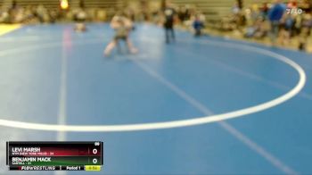 88 lbs Semis (4 Team) - Levi Marsh, NYM (New York Mills) vs Benjamin Mack, Sartell