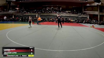 70 lbs Cons. Round 2 - Camden Rutt, Scott West vs Grayson Luthi, MAHACA