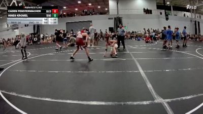 110 lbs Round 2 (4 Team) - Caden Fenstermacher, Mat Assassins Black vs Hines Kromel, TDWC