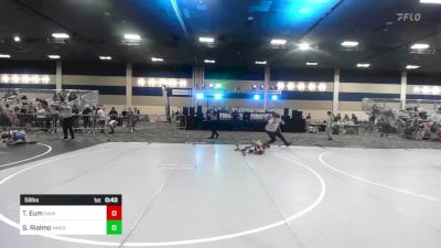 58 lbs Consolation - Terry Eum, Savage House WC vs Sofia Rialmo, Americana Jiu Jitsu Collective