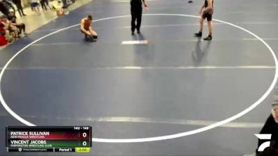 149 lbs Cons. Round 3 - Vincent Jacobs, Farmington Wrestling Club vs Patrick Sullivan, New Prague Wrestling