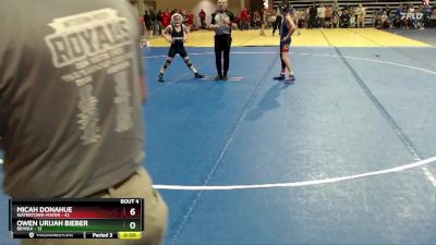 102 lbs Placement (4 Team) - Jaxton Blackketter, Watertown-Mayer vs Talen Pemberton, Bemidji