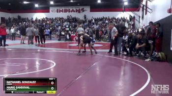 132 lbs Champ. Round 1 - Mario Sandoval, Northview vs Nathaniel Gonzalez, Chino