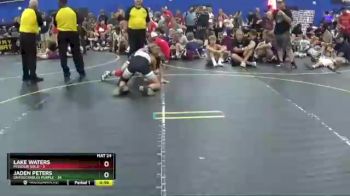 117 lbs Round 5 (6 Team) - Lake Waters, Missouri Gold vs Jaden Peters, Untouchables Purple