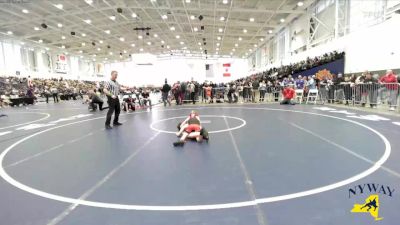 75 lbs Champ. Round 2 - Brantley Ahern, All Heart Wrestling vs Jet Blackford, Baldwinsville Wrestling Club