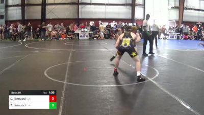 130 lbs Quarterfinal - Corey Iannucci, CJA vs Zachary Iannucci, CJA