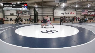 97 kg Cons. Sub-semis - Jackson Van Kley, West Point Wrestling Club vs Kasey Ross, Burg Training Center