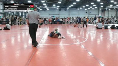 56 lbs Round 2 - 10:45am Saturday - Vinny Lashaway, Team Ohio vs Kyle Friedman, Westshore D.S.
