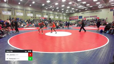 172 lbs Consi Of 4 - Michael James, Central vs Kai Vasquez, Bakersfield