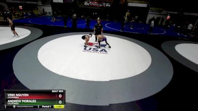 100 lbs Cons. Round 2 - Vinh Nguyen, California vs Andrew Morales, California