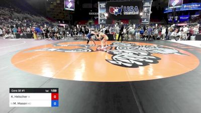 106 lbs Cons 32 #1 - Kenadee Helscher, IA vs McKenzy Mason, MO