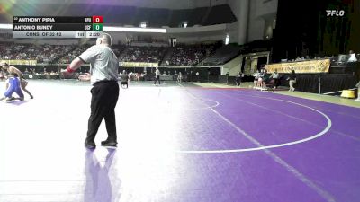 174 lbs Consi Of 32 #2 - Anthony Pipia, High Point vs Antonio Bundy, Central Florida