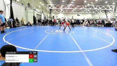 192 lbs 5th Place - Greg Sawyer, Revival X vs Barron Ransom, Empire Wrestling Academy Gold