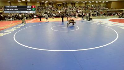 175 lbs Semifinal - Ethan Webb, Amarillo vs Jayceon Gray, Eagle Mountain