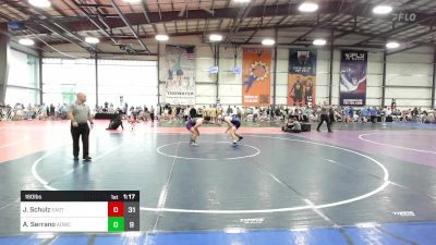 160 lbs Rr Rnd 1 - John Schulz, Eastern NC Wrestling vs Alvaro Serrano, American Dream Wrestling Club