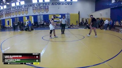 215 Gold Round 1 - Liam Glassmeyer, Winter Park vs Matthew Rubio, Southwest Miami