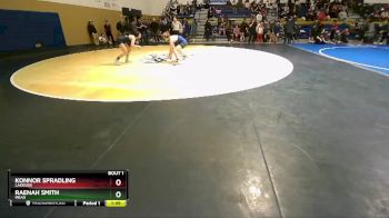 120 lbs Champ. Round 1 - Konnor Spradling, Lakeside vs Raenah Smith, Mead