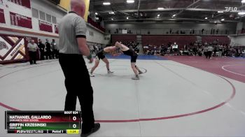 165 lbs Quarterfinal - Griffin Krzesinski, Highland vs Nathaniel Gallardo, Sahuarita High School