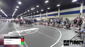 190 lbs Consi Of 4 - Ayden Campbell, Red Wave WC vs Darius Deasis, SSF Gators