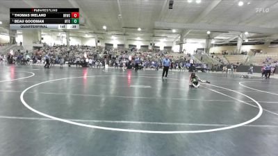 80 lbs Quarterfinal - Beau Goodman, Minion Training Center vs Thomas Ireland, Big Red Wrestling Club