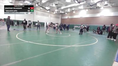 190 lbs Cons. Round 5 - Jonathan Velasquez, Eisenhower vs Malachi Lutu, Burroughs