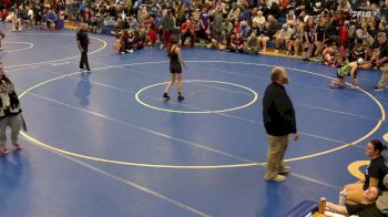 100 lbs Quarterfinal - Anabelle Wessel, Alexander vs Claire Bentham, Fredonia
