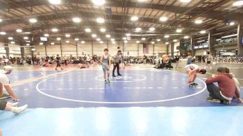 100 lbs Rr Rnd 3 - Carson Van Allman, 4M Strength - MS vs Jimmy Smith, Mat Warriors Gold MS - MS