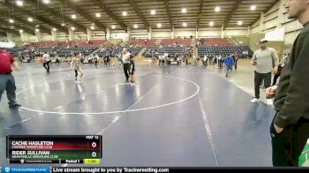 80 lbs 3rd Place Match - Cache Hasleton, Charger Wrestling Club vs Rider Sullivan, Grantsville Wrestling Club