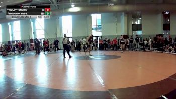 138 lbs Champ. Round 1 - Brennon Hess, Richlands Wrestling Club vs Colby Tenorio, Hugo Owens