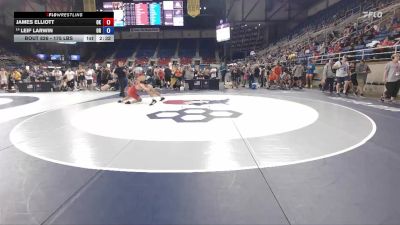175 lbs Champ. Rd Of 64 - James Elliott, OK vs Leif Larwin, OR