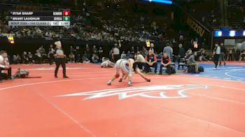 144 Class 2 lbs Semifinal - Ryan Sharp, Richmond vs Brant Laughlin, Seneca