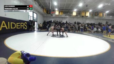 215 lbs Champ. Round 1 - Luis Romero, Hesperia vs Fernando Ulloa, Santa Ana Valley