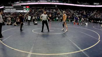 3A 215 lbs Champ. Round 1 - Xavier Wilson, Eastern Guilford vs Zack Knott, North Davidson High School