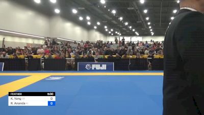 Kevin Yang vs Ram Ananda 2024 World Masters IBJJF Jiu-Jitsu Championship