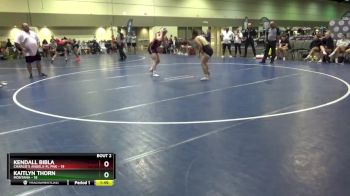 145 lbs Round 1 (6 Team) - Kaitlyn Thorn, Montana vs Kendall Bibla, Charlie`s Angels-FL Pnk